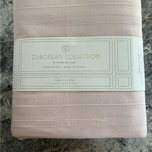 Thyme & Sage 70”X156” 100% Cotton Tablecloth European Collection Standard Turkey